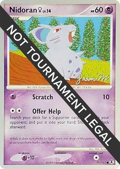 Nidoran F - 2009 #71 World Championship Decks