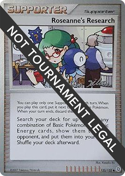 Roseanne's Research - 2009 #125 World Championship Decks
