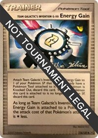 Team Galactic's Invention G-101 Energy Gain - 2009 #116 World Championship Decks