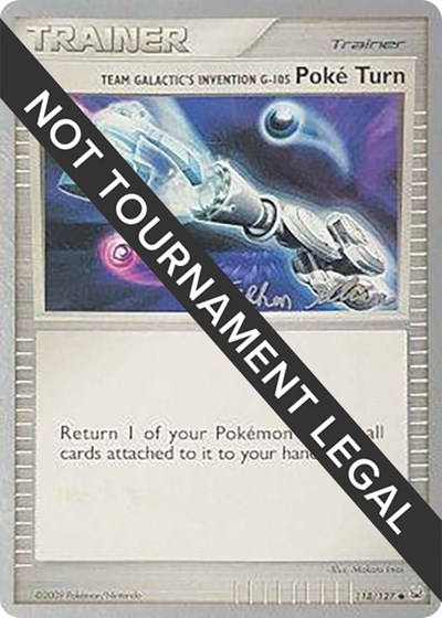 Team Galactic's Invention G-105 Poke Turn - 2009 #118 World Championship Decks