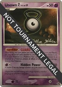 Unown [G] - 2009 #57 World Championship Decks