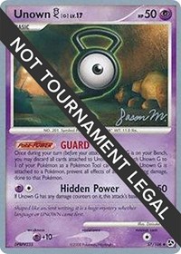 Unown [G] - 2009 #57 World Championship Decks