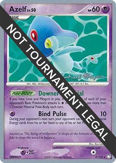 Azelf (4) - 2010 #4 World Championship Decks