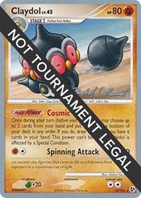 Claydol - 2010 #15 World Championship Decks