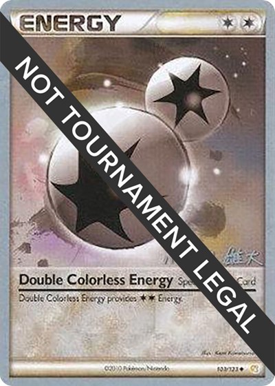 Double Colorless Energy - 2010 #103 World Championship Decks