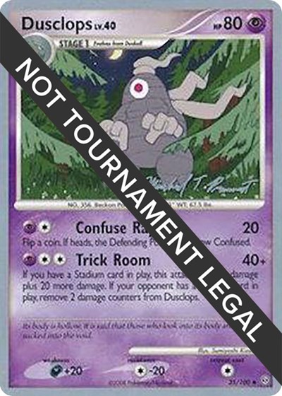 Dusclops - 2010 #35 World Championship Decks