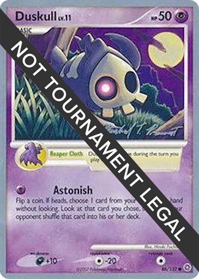 Duskull - 2010 #86 World Championship Decks