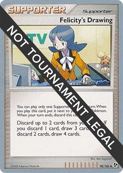 Felicity's Drawing - 2010 #98 World Championship Decks