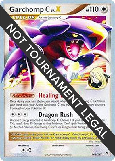Garchomp C LV.X - 2010 #145 World Championship Decks