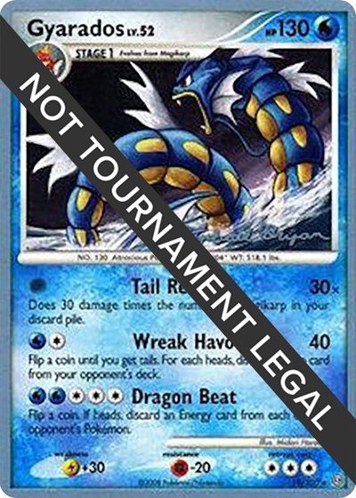 Gyarados - 2010 #19 World Championship Decks