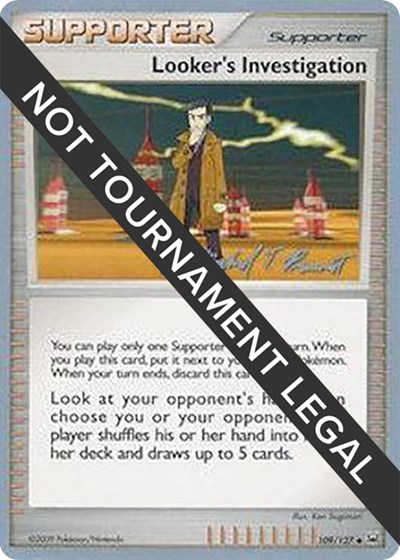 Looker's Investigation - 2010 #109 World Championship Decks