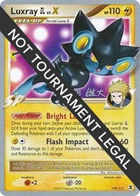 Luxray GL LV.X - 2010 #109 World Championship Decks