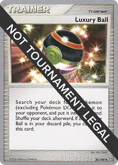 Luxury Ball - 2010 #86 World Championship Decks
