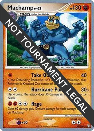 Machamp - 2010 #20 World Championship Decks
