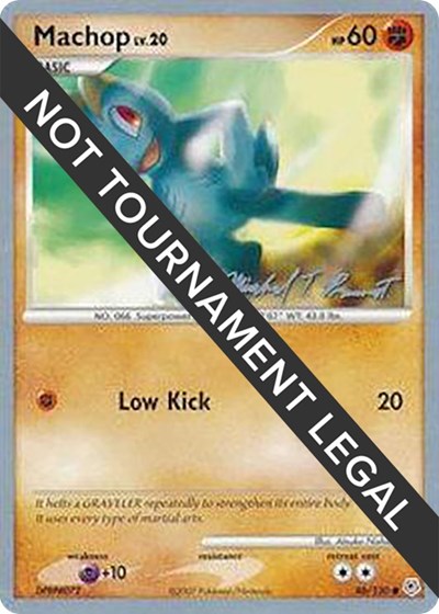Machop - 2010 #86 World Championship Decks