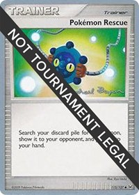 Pokemon Rescue - 2010 #115 World Championship Decks