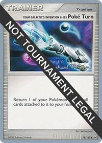 Team Galactic's Invention G-105 Poke Turn - 2010 #118 World Championship Decks
