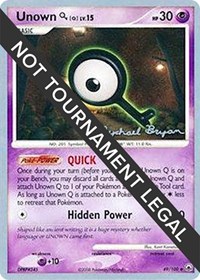 Unown [Q] - 2010 #49 World Championship Decks