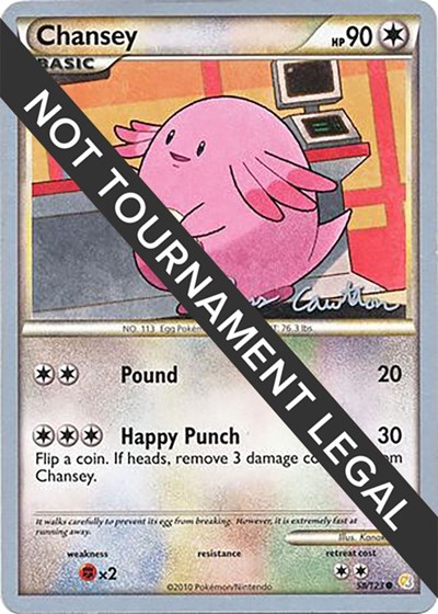 Chansey - 2011 #58 World Championship Decks