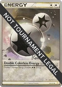 Double Colorless Energy - 2011 #103 World Championship Decks