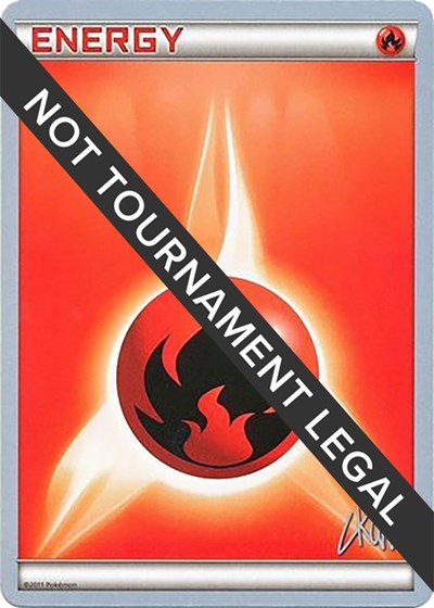 Fire Energy - 2011 #promo World Championship Decks