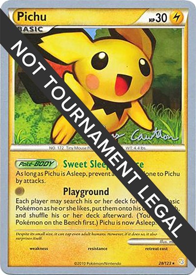 Pichu - 2011 #28 World Championship Decks