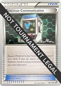 Pokemon Communication - 2011 #99 World Championship Decks