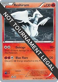 Reshiram - 2011 #26 World Championship Decks