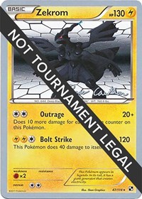 Zekrom - 2011 #47 World Championship Decks
