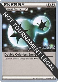 Double Colorless Energy - 2012 #92 World Championship Decks