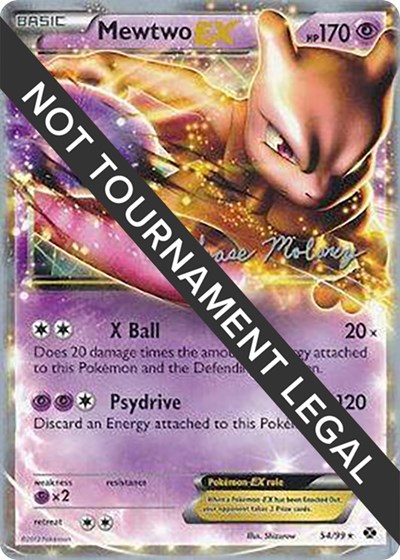 Mewtwo EX - 2012 #54 World Championship Decks