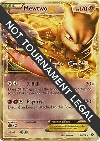 Mewtwo EX - 2012 #54 World Championship Decks