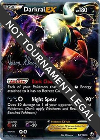 Darkrai EX - 2013 #63 World Championship Decks