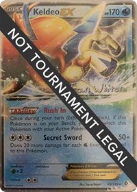 Keldeo EX - 2013 #49 World Championship Decks