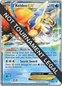 Keldeo EX - 2013 #49 World Championship Decks