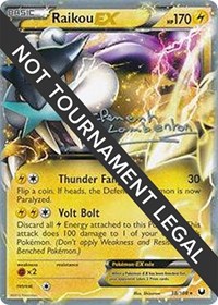 Raikou EX - 2013 #38 World Championship Decks