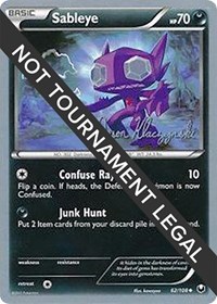 Sableye - 2013 #62 World Championship Decks