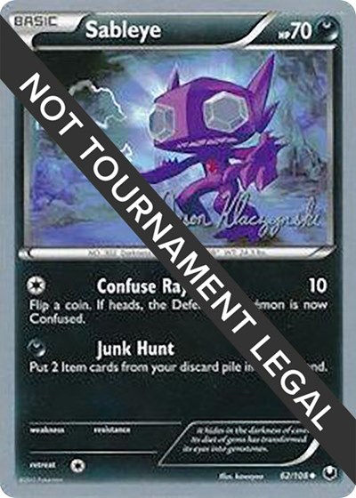 Sableye - 2013 #62 World Championship Decks