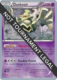 Dusknoir - 2014 #63 World Championship Decks