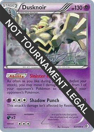 Dusknoir - 2014 #63 World Championship Decks