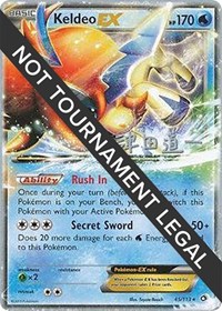 Keldeo EX - 2014 #45 World Championship Decks
