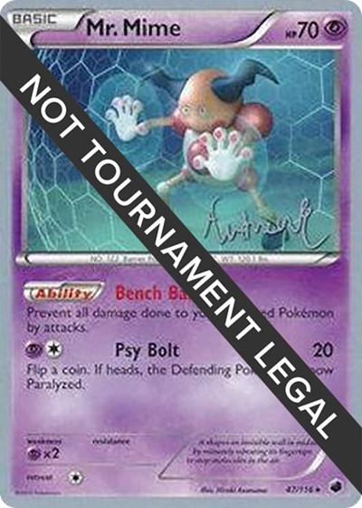 Mr. Mime - 2014 #47 World Championship Decks