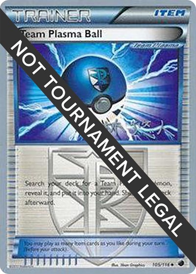 Team Plasma Ball - 2014 #105 World Championship Decks