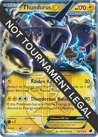 Thundurus EX - 2014 #38 World Championship Decks
