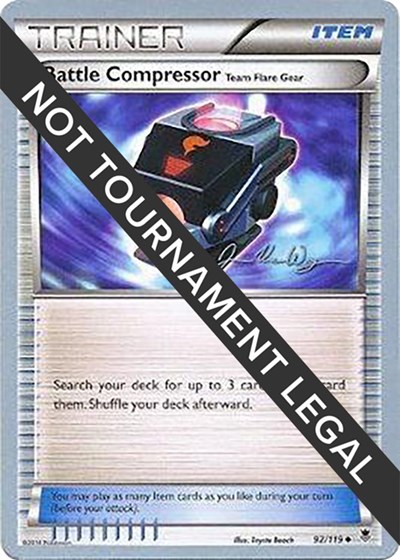 Battle Compressor (Team Flare Gear) - 2015 #92 World Championship Decks