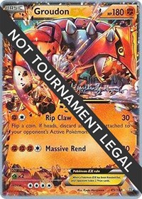 Groudon EX - 2015 #85 World Championship Decks