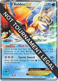 Keldeo EX - 2015 #49 World Championship Decks