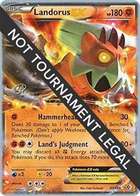 Landorus EX - 2015 #89 World Championship Decks