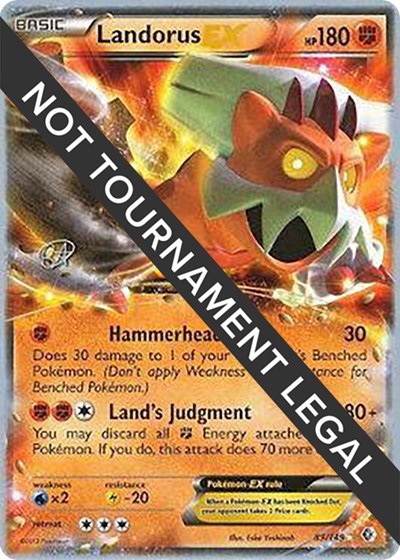 Landorus EX - 2015 #89 World Championship Decks