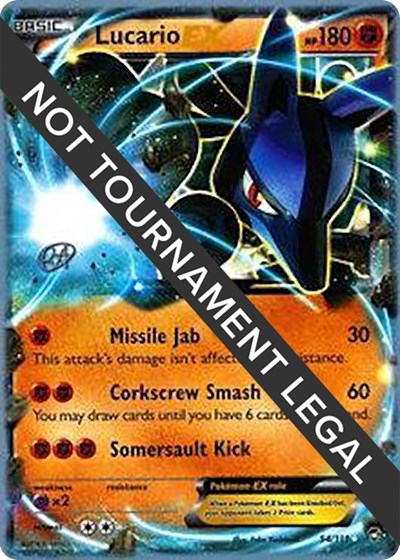 Lucario EX - 2015 #54 World Championship Decks